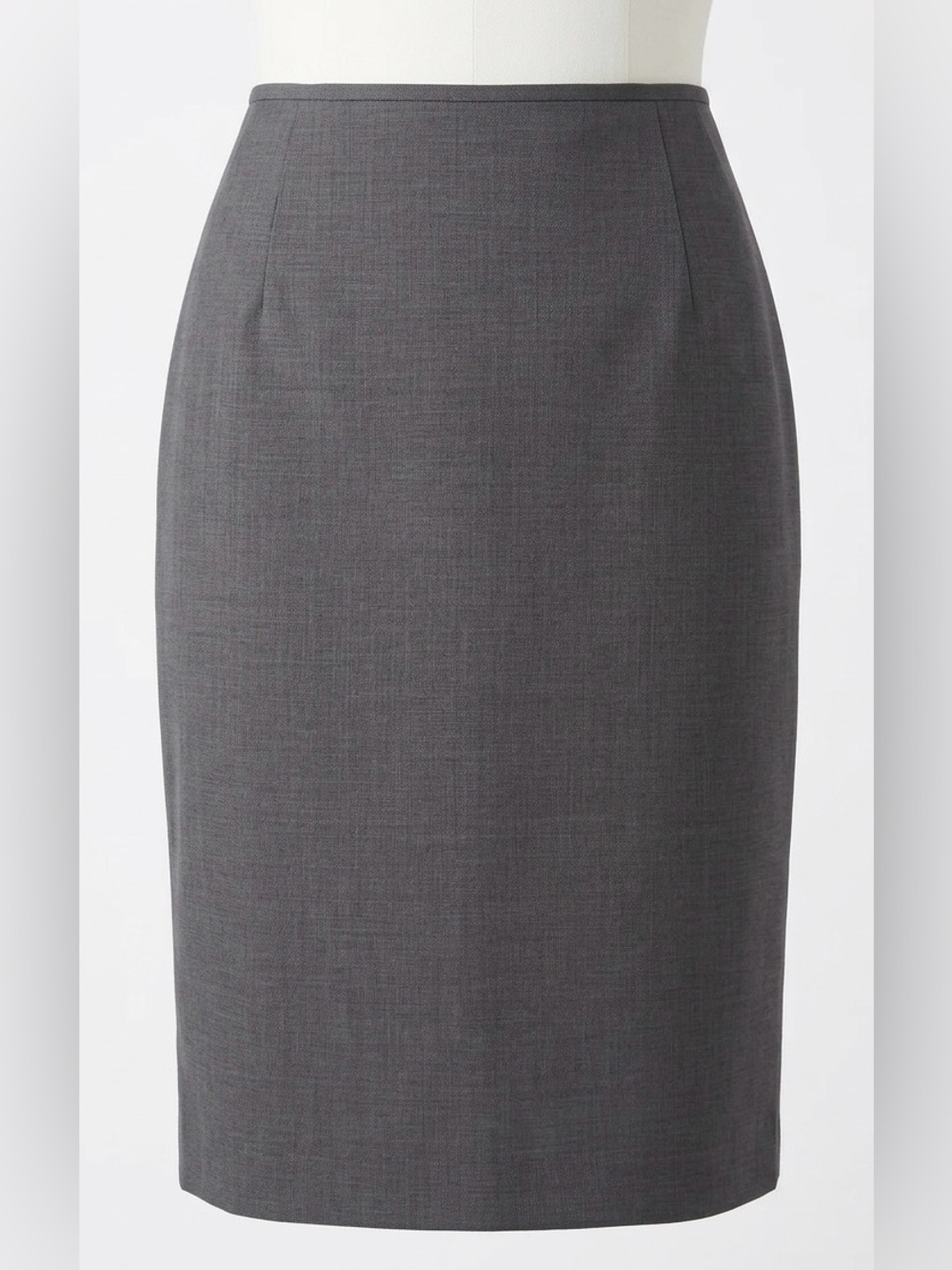 Women's Gray Kasper Career Pencil Skirt Size 16 EUC